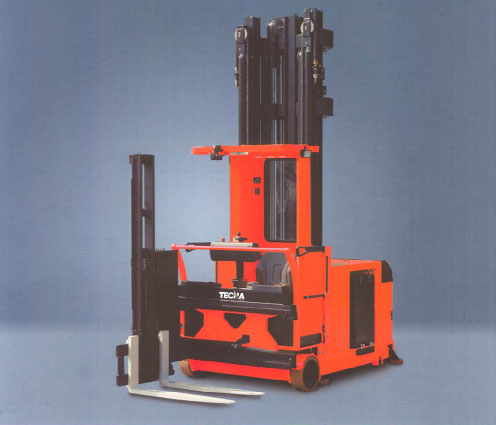 西班牙特克安(TECNA2000)1.3吨人上行高位三向堆垛叉车 TMTC13