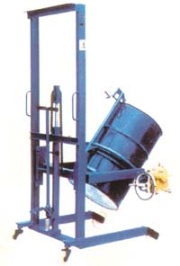 液压油桶装卸车 COY350kg_中国叉车网(www.chinaforklift.com)