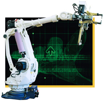 现代机器人 HX130 Robot_中国叉车网(www.chinaforklift.com)