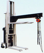 莱尔特物流设备CDSD系列CDSD-1.0型1.0吨半自动堆高机 CDSD-1.0