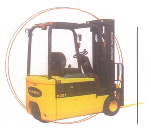 斗山大宇1.3T-2.0T 系列（3轮）电动叉车 B13-15