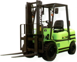 现代平衡重式柴油叉车（欧II排放标准） HC25E-5