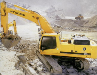 现代7系列挖掘机 R455LC-7