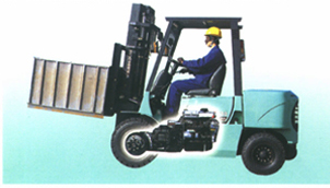 三菱柴油平衡重叉车 FD30T型号