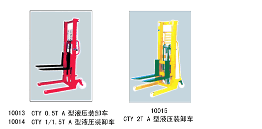 杰力装卸车 CTY-0.5T、1T、1.5T、2T A_中国叉车网(www.chinaforklift.com)