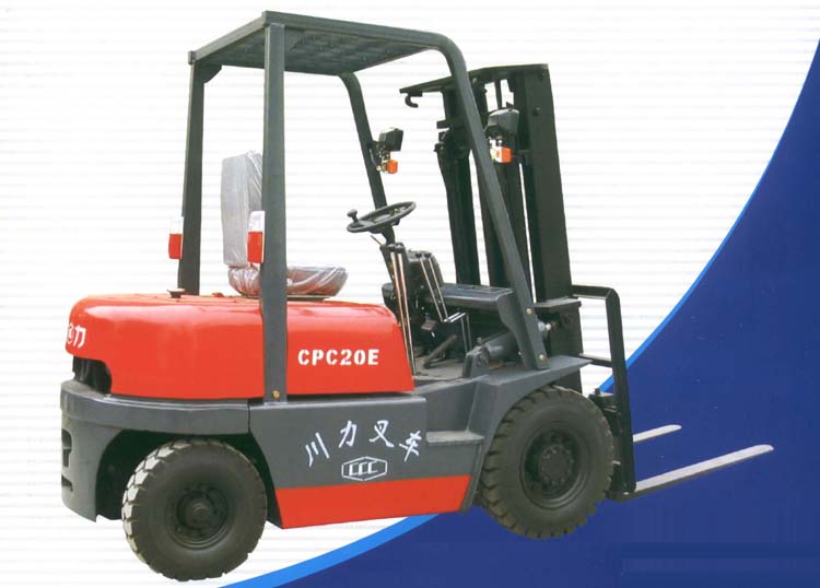 四川成叉2吨内燃汽油平衡重叉车 CPQ20E