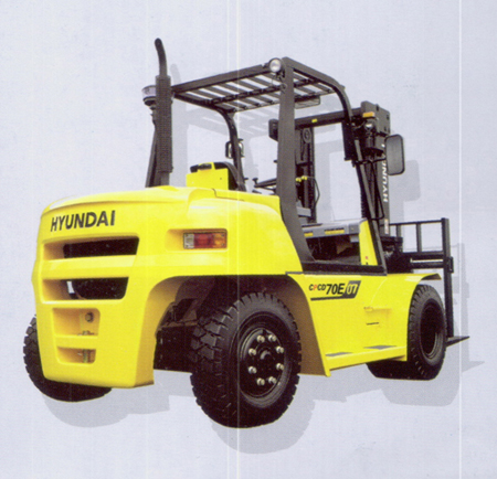 现代平衡重式柴油叉车(5.0,6.0,7.0吨)六缸发动机 CPCD50F(07)/CPCD60F(07)/CPCD70F(07)