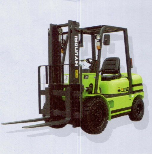 现代平衡重式柴油叉车(3.5吨)欧Ⅱ排放标准 HC35E-5/HD35E-5