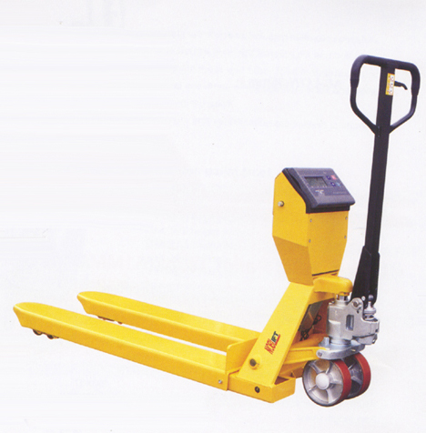 浙江诺力手动托盘称重叉车  