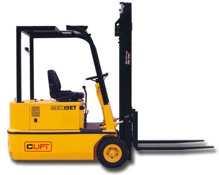 土尔其CLIFT三轮电动平衡重叉车 MEK 15ET