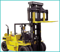 韩国斗山10-15吨内燃集装箱平衡重叉车 D100/D120/D150