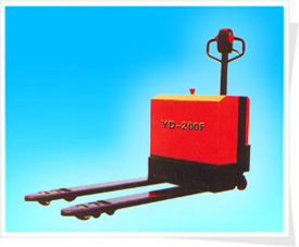 靖江奇力2吨步行式半电动托盘搬运车 YD -200F_中国叉车网(www.chinaforklift.com)