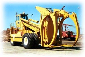 美国(allidesystems)木材抓举专用搬运叉车