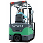 日本丰田三轮电动平衡重叉车 7FBE