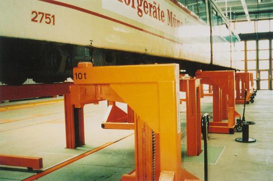 地下固定式架车机 非标准产品