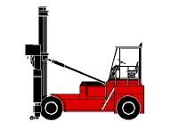 美国泰勒TECSP-157/8内燃集装箱叉车 TECSP-157/8