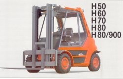 德国林德(LINDE)H80-900D内燃平衡重叉车 H80-900D