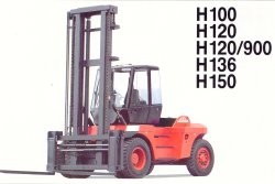 德国林德(LINDE)H120/900内燃平衡重叉车 H120/900