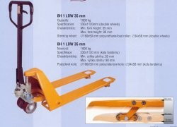 捷克贝尔特(BELET)BH1 LOW 35mm托盘叉车 BH1 LOW 35mm