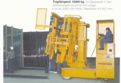德国胡比特克斯叉车(HUBTEX) MQ150 5300kg Glass carrier玻璃搬运叉车 MQ150
