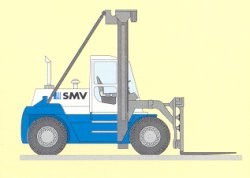 瑞典斯安姆威叉车（SmvLifttrucks）柴油平衡重叉车 SL12-600 AV