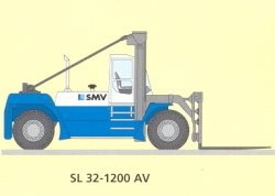 瑞典斯安姆威叉车（SmvLifttrucks）柴油平衡重叉车 SL32-1200 AV_中国叉车网(www.chinaforklift.com)