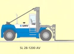 瑞典斯安姆威叉车（SmvLifttrucks）柴油平衡重叉车 SL28-1200 AV