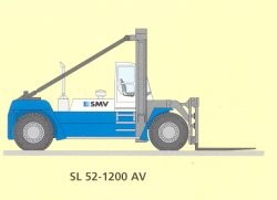瑞典斯安姆威叉车（SmvLifttrucks）柴油平衡重叉车 SL52-1200 AV