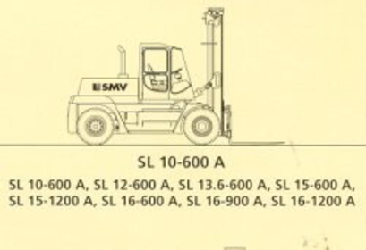 瑞典斯安姆威叉车（SmvLifttrucks）柴油平衡重叉车 SL16-900 A