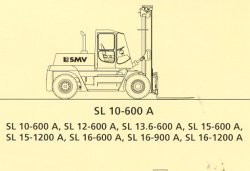 瑞典斯安姆威叉车（SmvLifttrucks）柴油平衡重叉车 SL16-1200 A