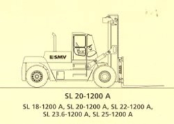 瑞典斯安姆威叉车（SmvLifttrucks）柴油平衡重叉车 SL22-1200 A