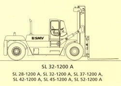 瑞典斯安姆威叉车（SmvLifttrucks）柴油平衡重叉车 SL42-1200 A_中国叉车网(www.chinaforklift.com)