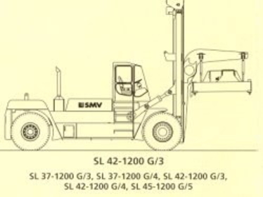 瑞典斯安姆威叉车（SmvLifttrucks）柴油平衡重叉车 SL37-1200 G/3