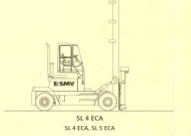 瑞典斯安姆威叉车（SmvLifttrucks）柴油平衡重叉车 SL4 ECA