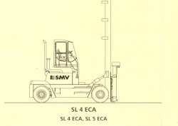 瑞典斯安姆威叉车（SmvLifttrucks）柴油平衡重叉车 SL4 ECA_中国叉车网(www.chinaforklift.com)