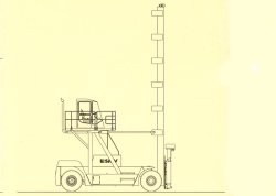 瑞典斯安姆威叉车（SmvLifttrucks）柴油平衡重叉车 SL7/8 ECA