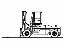 意大利CVS Ferrari F10内燃平衡重叉车 Ferrari F10
