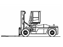 意大利CVS Ferrari F16内燃平衡重叉车 Ferrari F16