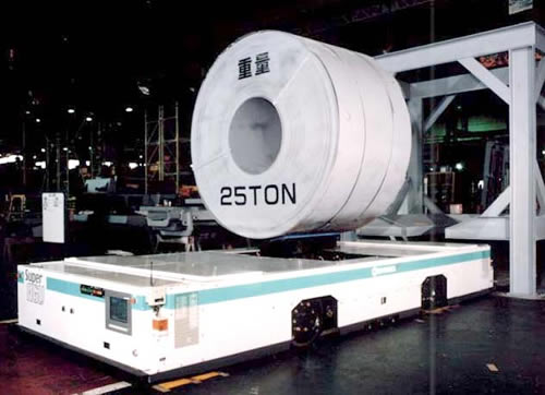 日本神钢自动导向车 AGV