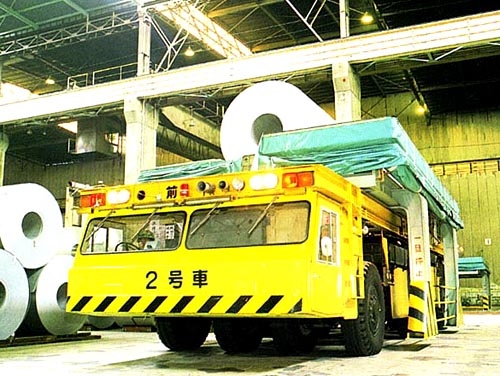 日本神钢重型平板搬运车(二)_中国叉车网(www.chinaforklift.com)
