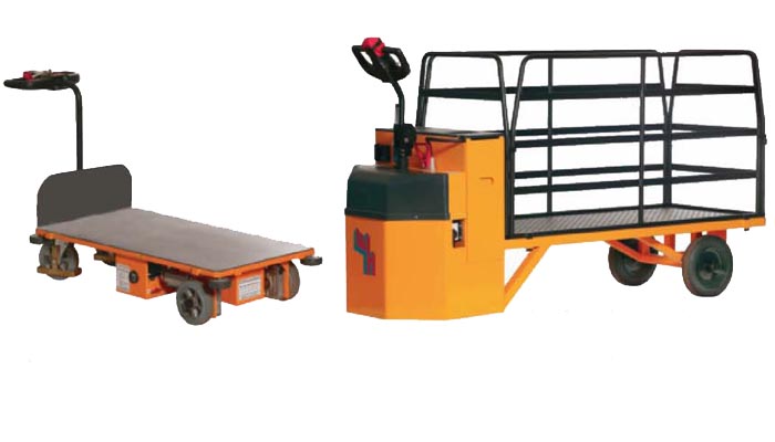 电动平板载重车