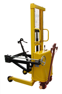 全电动油桶提升翻转车