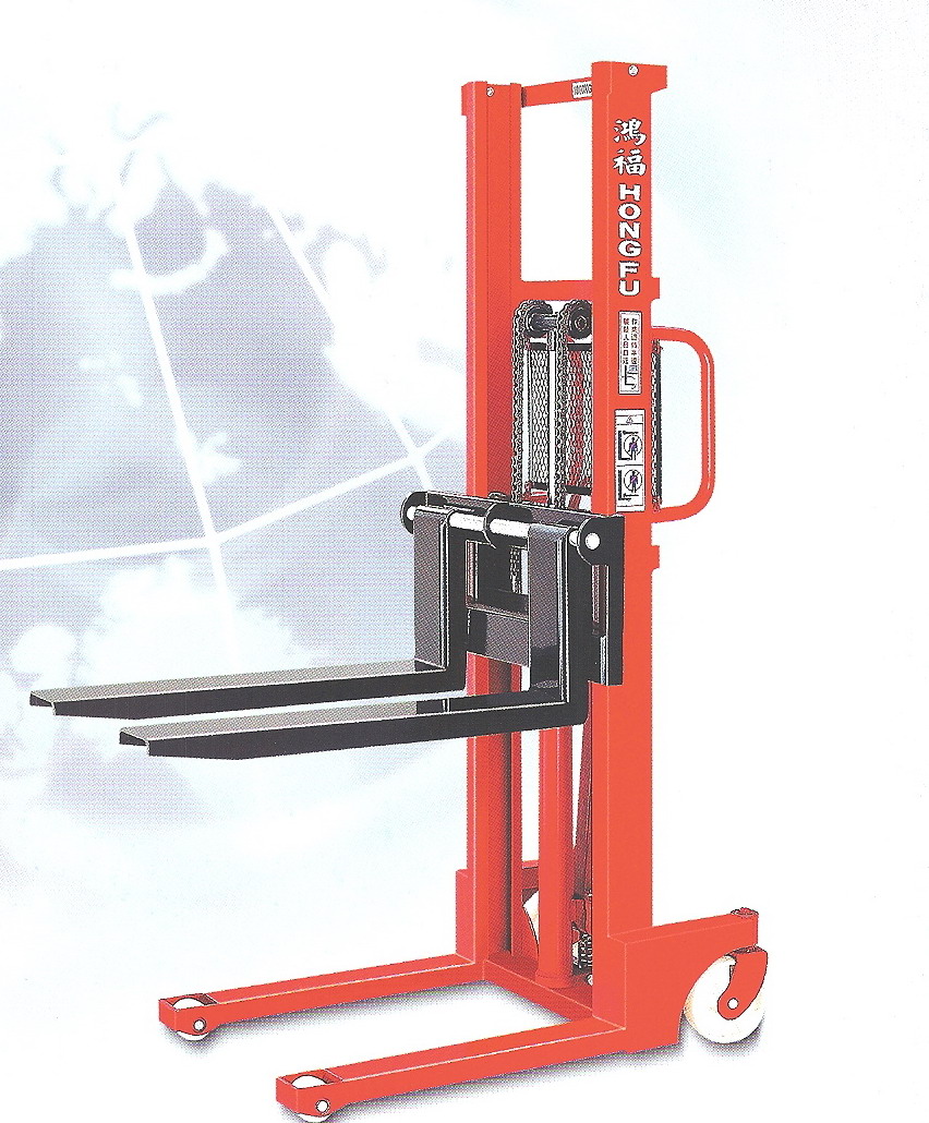 手动液压堆高车 加固型堆高车