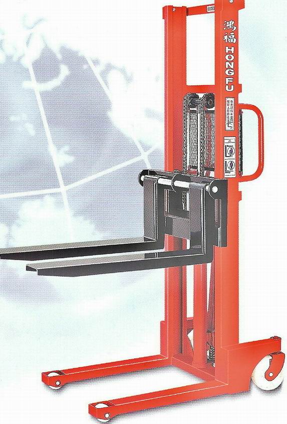 手动液压堆高车 加固型堆高车