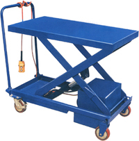 手推电动平台车