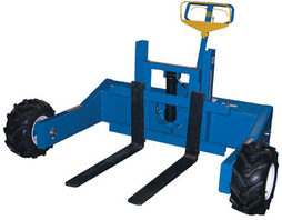 All-Terrain Pallet Truck with gas-powered traction drive