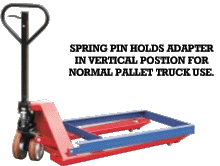 美国威斯迪(Vestil)Pallet Truck Skid Adaptor_中国叉车网(www.chinaforklift.com)