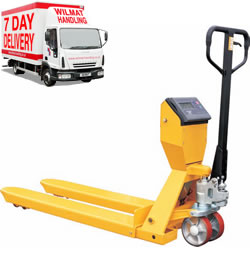英国威尔马特(WILMAT)Warrior Weigh Scale Pallet Truck