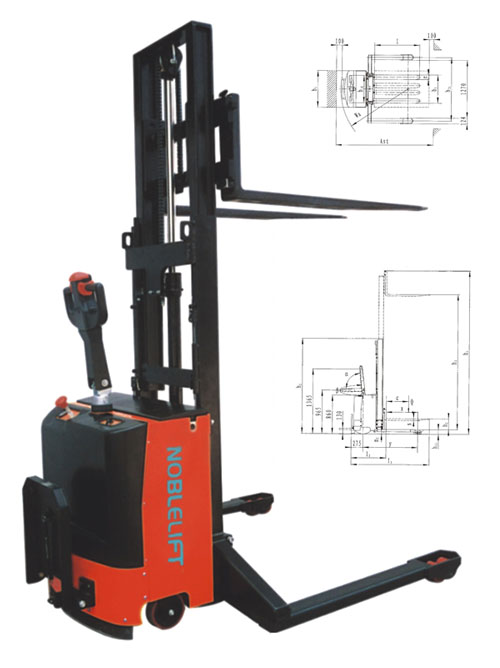 浙江诺力全电动堆高车--CK1224/CK1232 CK1224/CK1232