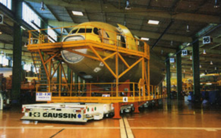 法国Gaussin  44 500 kg工业平板拖车 44 500 kg